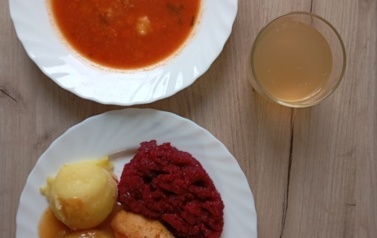 Posiłek dla diety podstawowej z dnia 17.12.25r. - Obiad
