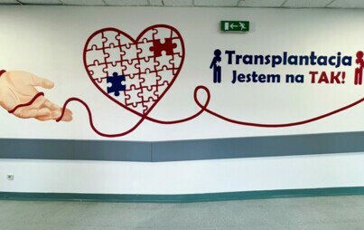 Zdjęcie do Kolejny mural promujący transplantologię